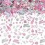 AIVEKE Konfetti 50 Geburtstag Deko - Glitzer Rosegold Happy Birthday Konfetti Partydekoration Geburtstag Streudeko Geburtstag Deko Tischdeko Geburtstagskonfetti
