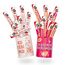 younikat 2 x Aufkleber-Set Lieblingsmensch und Ich liebe dich passend für zwei Duplo Pralinen Packungen I rosa pink I Geschenk-Idee Aufmerksamkeit I dv1367