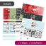 younikat 4X Aufkleber-Set Weihnachten -Für Dich- passend für Vier Duplo Pralinen Packungen I selbstklebend I zum Verschenken I dv1521