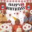 WenmthG 60 Geburtstag Deko Männer Frauen, 60. Geburtstag Deko mit Girlande, Luftballons, Luftschlangen, Banner, Konfetti - Verkehrsschild zum 60 Jahre, Verkehrszeichen 60. Geburtstagsdeko