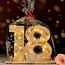 YUNLI Holz-Schild Gästebuch, 18 Geburtstag Frauen & Männer, Geburtstag Jubiläum mit LED Lichterkette und Cellophantüten, 2026 Holzschild Gästebuch Geburtstag, Geburtstagszahlen 18 Jahre Tischdeko