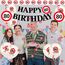 WenmthG 80 Geburtstag Deko Männer Frauen, 80. Geburtstag Deko mit Girlande, Luftballons, Luftschlangen, Banner, Konfetti - Verkehrsschild zum 80 Jahre, Verkehrszeichen 80. Geburtstagsdeko