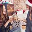 TsunNee 50 Stück Weihnachten Party Geschenkboxen, Kraftpapier Süßigkeitskästen, Mitbringsel Taschen, Papier-Treat-Boxen für Partydekorationen Adventskalender DIY