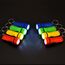Piucrty Mini Taschenlampe Schlüsselanhänger Kinder 24Pcs Nützliche Mitgebsel Kindergeburtstag Gastgeschenke Kleinigkeiten Give Aways Tombola Preise Kleine Geschenke Geburtstag Wundertüte Goodie Bag