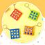 Otuuz Tic Tac Toe Spiel Schlüsselanhänger für Kinder Alter 8-12 Tic Tac Toe Mitbringsel Kunststoff Schlüsselanhänger für Mini Rucksack Geburtstag Jungen Mädchen(Rot, Blau, Orange, Grün,8 Stück)