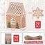 TsunNee 50 Stück Weihnachten Party Geschenkboxen, Kraftpapier Süßigkeitskästen, Mitbringsel Taschen, Papier-Treat-Boxen für Partydekorationen Adventskalender DIY