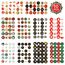 10pcs Aufkleber Weihnachten Adventskalender, Advent Calendar Numbers Stickers, Adventskalender Zahlen, zum Basteln und Dekorieren, Nummern Aufkleber, Geschenkaufkleber Weihnachten