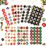 10pcs Aufkleber Weihnachten Adventskalender, Advent Calendar Numbers Stickers, Adventskalender Zahlen, zum Basteln und Dekorieren, Nummern Aufkleber, Geschenkaufkleber Weihnachten
