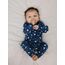 Name IT Baby - Jungen Nbmnightsuit 2p Zip Ff Dark Space Noos Schlafanzug, Dark Denim, 86 EU