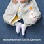MIKAFEN Schläfsack Baby Langarm Winter kinderSchlafsack 2.0Tog,Hund Muster Baby Schlafsack mit Füßen Baumwolle Junge Mädchen Unisex ganzjahres Schlafanzug, Grauer Welpe,90/Baby Höhe 95-105cm