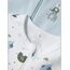 Name IT Baby - Jungen Nbmnightsuit 2p Zip Ff Elephant Noos Schlafanzug, Baby Blue, 74 EU