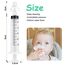 Vicloon Baby Nasendusche,6PCS Nasenspüler für Babys,10ml Wiederverwendbare Nasenreiniger,Tragbares Säuglings-Nasenreinigungsspülgerät, Nasenspüler