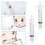 2 Stück Baby Nasendusche, Wiederverwendbare Nasenreiniger, 10ml Nasenspülung Tragbares, Nasenreinigungs, Nasenwaschreiniger, Sicherer und Komfortabel
