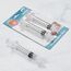 Vicloon Nasenspüler, 4pcs Baby-Nasenspüler mit Silikon-Nasensaugspitze,Tragbares Säuglings-Nasenreinigungsspülgerät, Neti-Topf, 10-ml-Nasenspülset, Nasenwaschreiniger, Nasenspü