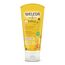 WELEDA Bio Calendula Baby Waschlotion & Shampoo - veganes Naturkosmetik Duschgel zur Hautpflege / Haarpflege bei Neugeborenen. Babypflege Dusche für empfindliche Haut, mild zu den Augen (1x 200ml)