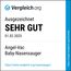 Nasensauger Baby Angel-Vac Angel-Dog für Standard Staubsauger Mit extra weichem Saugkopf Das Original seit 30 Jahren Nasensauger Baby