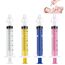 Vicloon Baby Nasendusche,4PCS Nasenspüler für Babys,10ml Wiederverwendbare Nasenreiniger,Tragbares Säuglings-Nasenreinigungsspülgerät, Bunt Nasenspüler