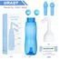 URAQT Nasendusche mit Salz, Neti Pot Sinus Spülung, Nasenspülkanne zur Nasenreinigung und Nasenspülung (240ml+40salz)