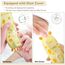 Elektrische Nagelfeile Baby Nagelpflegeset Elektrisch Nagelpflege Nail Trimmer Nagelschere Nageltrimmer Nail File Maniküre & Pediküre Set für Neugeborene Baby mit Licht, Gelb