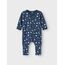 Name IT Baby - Jungen Nbmnightsuit 2p Zip Ff Dark Space Noos Schlafanzug, Dark Denim, 74 EU