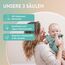 MABYEN Baby Pflegeöl Mandel – Pflege- & Massageöl für Babys, parfümfrei & Ultra sensitiv, mit Bio-Mandelöl, Jojobaöl & Pflaumenkernöl, für Babypflege & Babymassage, 200 ml