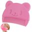 Baby kamm für milchschorf, Neugeborene Haarkamm, Baby Haarbürste mit weichen Zähnchen, kamm gegen milchschorf baby kind, Farben sortiert (Rosa (1 Stück))