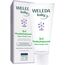 WELEDA Bio Baby Med 3in1 Wundschutzcreme Weiße Malve - Naturkosmetik Windelcreme mit Kokosöl & Sesamöl für hochsensible bis neurodermitische Haut beugt Wundsein im Windelbereich vor (vegan, 50ml)