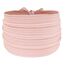 2 Stück Baby Turban Stirnband Baby Mädchen Nylon Stirnbänder Baby Schleife Stirnband Weiche Schleife Kopfbedeckung Elastische Haarbänder für Neugeborene, Kleinkinder (Rosa und Weiß)