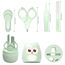 HyAdierTech Babypflege Set mit Baby Nagelschere, für Fingernägel und Fußnägel mit Nagelknipser, Nagelschere, Nagelfeile und Pinzette für Kinder und Neugeborene in süßer Eule Geschenk-Verpackung