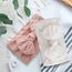 2 Stück Baby Turban Stirnband Baby Mädchen Nylon Stirnbänder Baby Schleife Stirnband Weiche Schleife Kopfbedeckung Elastische Haarbänder für Neugeborene, Kleinkinder (Rosa und Weiß)