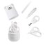 baby grooming gift set for new parents and kids (w+white bear)