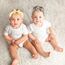 4 Stück Baby Turban Stirnband Baby Mädchen Nylon Stirnbänder Baby Schleife Stirnband Weiche Schleife Kopfbedeckung Elastische Haarbänder für Neugeborene, Kleinkinder