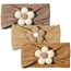 LECTNORE Baby Blumen-Stirnbänder, 3er-Pack, weiche und elastische Haarbänder für Neugeborene und Kleinkinder, Haaraccessoires für Baby-Mädchen (#10#13#6)