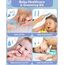 Lictin Baby Nagelfeile Elektrisch, Elektrische Nagelfeile mit 6 Schleifkopf, 26 in 1 Baby Nagelset mit LED Licht, Nagelpflegeset Elektrisch für Babys, Kleinkind, Erwachsene, USB Laden, Hellblau
