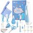Lictin Baby Nagelfeile Elektrisch, Elektrische Nagelfeile mit 6 Schleifkopf, 26 in 1 Baby Nagelset mit LED Licht, Nagelpflegeset Elektrisch für Babys, Kleinkind, Erwachsene, USB Laden, Hellblau
