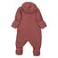 Sterntaler Unisex Baby Overall, Hellrot Melange, 80