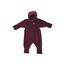 Sterntaler Baby Mädchen Overall Baby Overall - Overall Baby Winter, Baby Overall - aus Microfleece mit Stickerei & Zipper - pink, 62