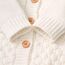 Odizli Neugeborene Baby Mädchen Jungen Kleidung Langarm Gestrickt Kapuze Strampler Body Overall Jacke Frühchenkleidung Erstausstattung Babysachen Set Herbst Winter Babykleidung Weiß 0-6 Months