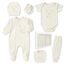 Blue Eyes Baby Geschenk Set – 6 Teiliges Neugeborenen Geschenkbox Set aus 100% Baumwolle, OEKO-TEX, Premium Erstausstattung zur Geburt 0–4 Monate, Unisex für Junge & Mädchen (Koala)