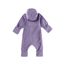 Sterntaler Baby Overall Fleece Mädchen - Jumpsuit aus Microfleece Stickerei, Reißverschluss, sowie Hand- und Fußstulpen - lavendel, 56