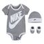 Nike Baby Futura Logo Box, Dk Grey Heather, 0/6 Monate