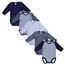 MEA BABY Unisex Langarm Body aus 100% Baumwolle im 5er Pack, Mit Aufdruck für Mädchen und Jungen (62, Jungen)