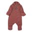 Sterntaler Overall aus Microfleece, Mit Reißverschluss und Hand- und Fußstulpen, Alter: 5-6 Monate, Größe: 68, Hellrot Melange