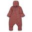 Sterntaler Unisex Baby Overall, Hellrot Melange, 74