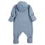 Sterntaler Unisex Kinder Overall Baby Fleece Overall, Blau, 86
