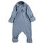 Sterntaler Unisex Kinder Overall Baby Fleece Overall, Blau, 86