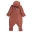 Sterntaler Unisex Kinder Overall Baby Fleece Overall, Braun, 86
