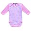 MEA BABY Unisex Baby Langarm Body aus 100% Baumwolle im 5er Pack, Baby Body mit Aufdruck für Mädchen und Jungen (62, Mädchen 2)
