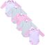 MEA BABY Unisex Baby Langarm Body aus 100% Baumwolle im 5er Pack, Baumwollbody für Babys mit Aufdruck, Langarm-Babybody für Mädchen und Jungen (92, Mädchen)