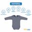 MEA BABY Unisex Baby Langarm Body aus 100% Baumwolle im 5er Pack, Baby Body mit Aufdruck für Mädchen und Jungen (80, Jungen 3)